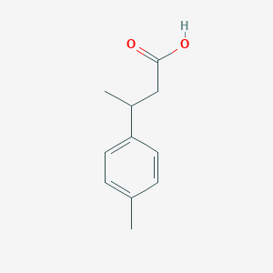 molecular formula C11H14O2 B181740 3-(4-甲基苯基)丁酸 CAS No. 39027-57-1