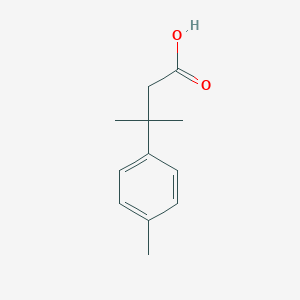 molecular formula C12H16O2 B181741 3-甲基-3-(4-甲基苯基)丁酸 CAS No. 42288-08-4