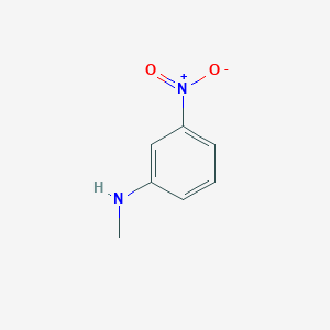 molecular formula C7H8N2O2 B181745 N-甲基-3-硝基苯胺 CAS No. 619-26-1