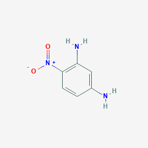 molecular formula C6H7N3O2 B181760 4-硝基-m-苯二胺 CAS No. 5131-58-8