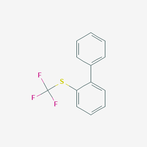 B181787 2-(Trifluoromethylthio)biphenyl CAS No. 129922-51-6