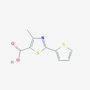 B181800 4-Methyl-2-(2-thienyl)-1,3-thiazole-5-carboxylic acid CAS No. 209540-08-9
