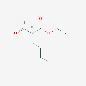 molecular formula C9H16O3 B181808 2-甲酰己酸乙酯 CAS No. 19361-66-1
