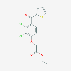 B018181 Ethyl-[4-(thienylketo)-2,3-dichloro-phenoxy]acetate CAS No. 66883-42-9