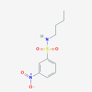 molecular formula C10H14N2O4S B181813 N-Butyl 3-nitrobenzenesulfonamide CAS No. 89840-72-2