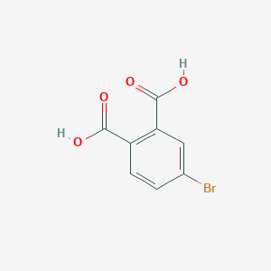 molecular formula C8H5BrO4 B181821 4-Bromophthalic acid CAS No. 6968-28-1
