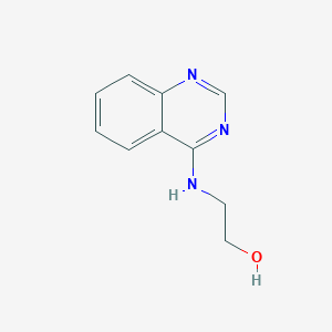 molecular formula C10H11N3O B181868 2-(Quinazolin-4-ylamino)ethanol CAS No. 5423-59-6