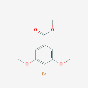 molecular formula C10H11BrO4 B181869 4-溴-3,5-二甲氧基苯甲酸甲酯 CAS No. 26050-64-6