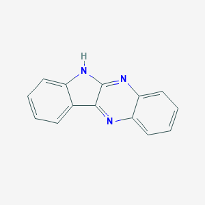 molecular formula C14H9N3 B181886 6H-吲哚并[2,3-b]喹喔啉 CAS No. 243-59-4