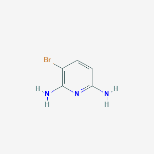 molecular formula C5H6BrN3 B181914 3-Bromopyridine-2,6-diamine CAS No. 54903-86-5