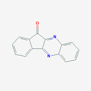 molecular formula C15H8N2O B181927 11H-茚并[1,2-b]喹喔啉-11-酮 CAS No. 6954-91-2
