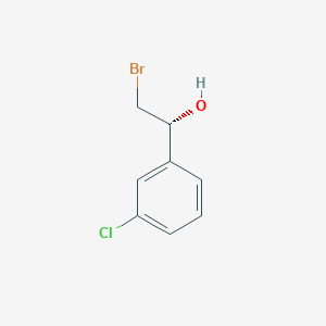 B181938 (R)-1-(3-Chlorophenyl)-2-bromoethanol CAS No. 174699-77-5