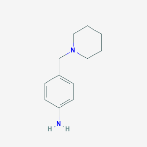 B181955 4-(Piperidin-1-ylmethyl)aniline CAS No. 29608-05-7