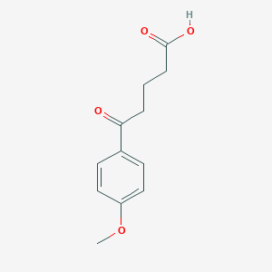 molecular formula C12H14O4 B181976 5-(4-Methoxyphenyl)-5-oxopentanoic acid CAS No. 4609-10-3