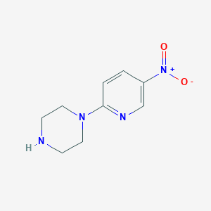 molecular formula C9H12N4O2 B181981 1-(5-Nitropyridin-2-yl)piperazine CAS No. 82205-58-1