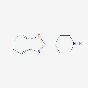 molecular formula C12H14N2O B181983 2-(Piperidin-4-yl)benzo[d]oxazole CAS No. 51784-03-3