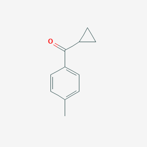 molecular formula C11H12O B181995 环丙基对甲苯甲酮 CAS No. 7143-76-2