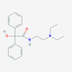 molecular formula C20H26N2O2 B182043 Benzilamide, N-(2-(diethylamino)ethyl)- CAS No. 1164-41-6