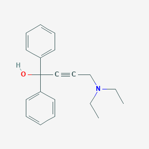 molecular formula C20H23NO B182049 4-(Diethylamino)-1,1-diphenylbut-2-yn-1-ol CAS No. 968-59-2