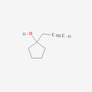 molecular formula C8H12O B182056 1-(丙-2-炔-1-基)环戊醇 CAS No. 19135-07-0