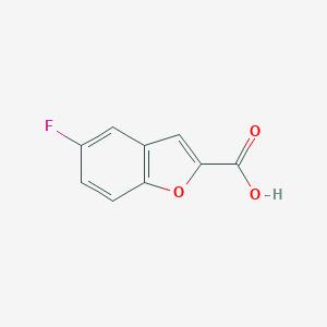 molecular formula C9H5FO3 B182059 5-氟苯并呋喃-2-羧酸 CAS No. 89197-62-6
