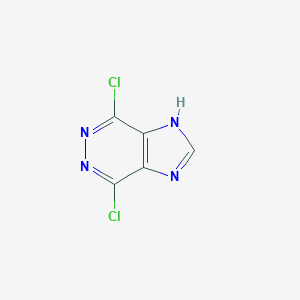 molecular formula C5H2Cl2N4 B182131 4,7-二氯-1H-咪唑并[4,5-d]哒嗪 CAS No. 17998-43-5