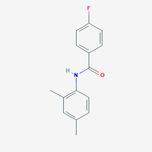 molecular formula C15H14FNO B182136 N-(2,4-dimethylphenyl)-4-fluorobenzamide CAS No. 136926-06-2