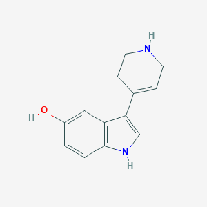 molecular formula C13H14N2O B182191 3-(1,2,3,6-tetrahydropyridin-4-yl)-1H-indol-5-ol CAS No. 127626-07-7