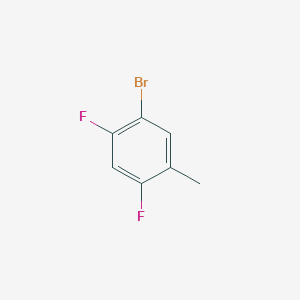molecular formula C7H5BrF2 B182202 1-溴-2,4-二氟-5-甲基苯 CAS No. 159277-47-1