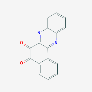molecular formula C16H8N2O2 B182211 苯并[a]吩嗪-5,6-二酮 CAS No. 13742-05-7