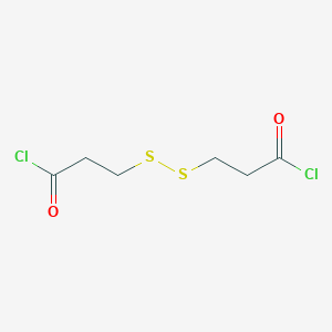 molecular formula C6H8Cl2O2S2 B182244 3,3'-二硫代二丙酰氯 CAS No. 1002-18-2