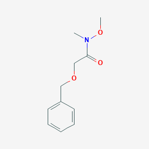 molecular formula C11H15NO3 B182250 2-(苄氧基)-N-甲氧基-N-甲基乙酰胺 CAS No. 104863-68-5