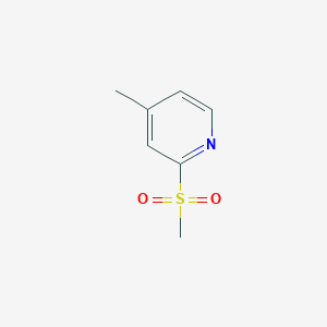B182297 2-Mesyl-4-picoline CAS No. 182233-57-4