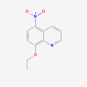 molecular formula C11H10N2O3 B182300 8-乙氧基-5-硝基喹啉 CAS No. 19746-57-7