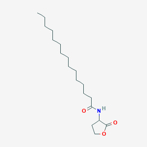 molecular formula C19H35NO3 B182312 N-(2-氧代氧杂环丁烷-3-基)十五酰胺 CAS No. 182359-66-6