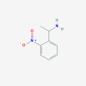 molecular formula C8H10N2O2 B182313 1-(2-硝基苯基)乙胺 CAS No. 100311-54-4