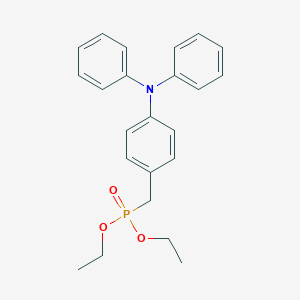 B182314 Diethyl 4-(diphenylamino)benzylphosphonate CAS No. 126150-12-7