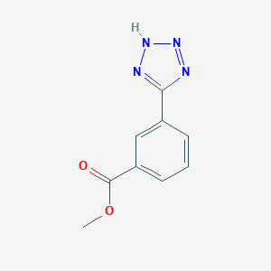 molecular formula C9H8N4O2 B182318 3-(1H-四唑-5-基)苯甲酸甲酯 CAS No. 148345-63-5