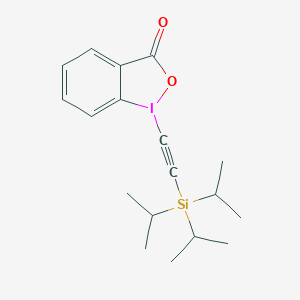 B182320 1-[(Triisopropylsilyl)ethynyl]-1,2-benziodoxol-3(1H)-one CAS No. 181934-30-5