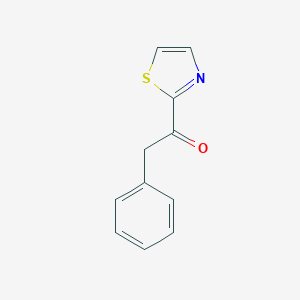 molecular formula C11H9NOS B182345 2-Phenyl-1-(1,3-thiazol-2-yl)ethanone CAS No. 144774-99-2