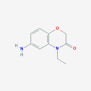 B182356 6-Amino-4-ethyl-2H-1,4-benzoxazin-3(4H)-one CAS No. 103361-44-0