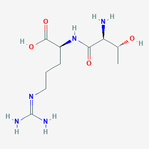 molecular formula C10H21N5O4 B182360 苏氨酸-精氨酸 CAS No. 13448-26-5