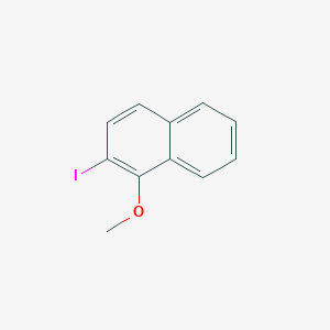 molecular formula C11H9IO B182363 2-碘-1-甲氧基萘 CAS No. 151560-43-9