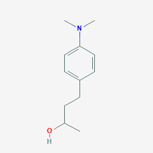 B182364 4-[4-(Dimethylamino)phenyl]butan-2-ol CAS No. 120049-61-8