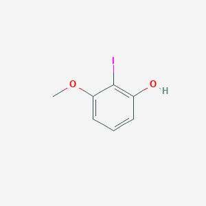 molecular formula C7H7IO2 B182381 2-碘-3-甲氧基苯酚 CAS No. 121980-50-5