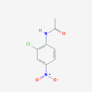 molecular formula C8H7ClN2O3 B182386 N-(2-chloro-4-nitrophenyl)acetamide CAS No. 881-87-8