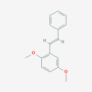 molecular formula C16H16O2 B182395 2,5-Dimethoxystilbene CAS No. 21889-09-8
