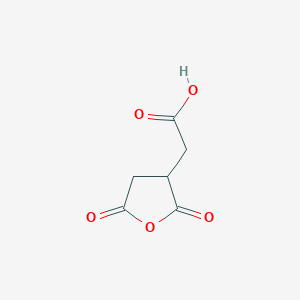 molecular formula C6H6O5 B182443 Tricarballylic anhydride CAS No. 4756-10-9