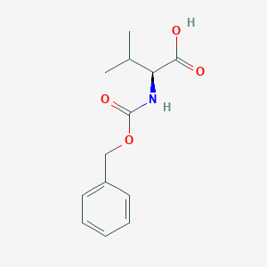 molecular formula C13H17NO4 B182449 N-Carbobenzoxy-DL-valine CAS No. 3588-63-4