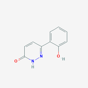 B182471 6-(2-Hydroxyphenyl)pyridazin-3(2H)-one CAS No. 62567-42-4